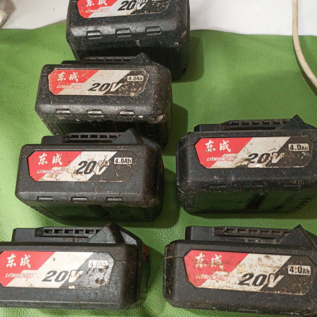 Baterai dongcheng 4Ah second + 6Ah