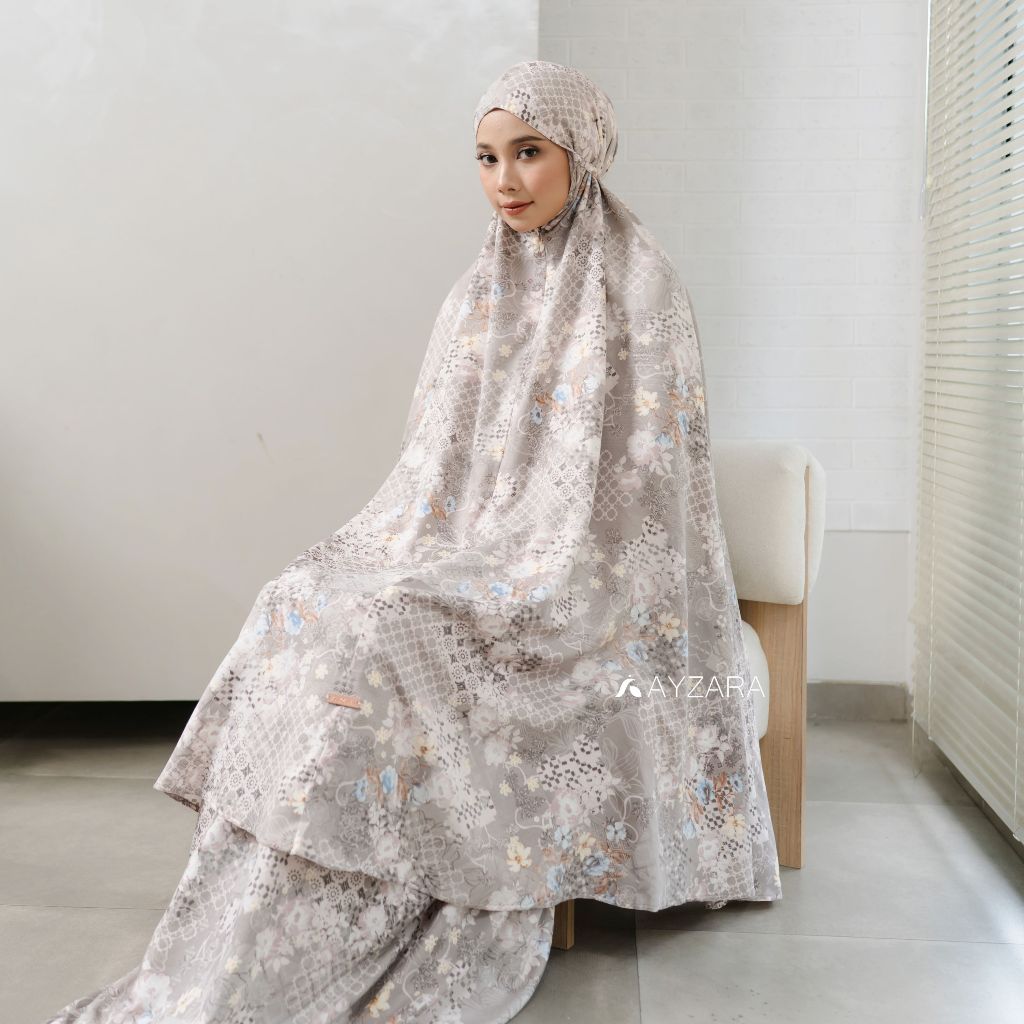 AYZARA - Mukena Dewasa Rayon Eksklusif Motif Elara Series