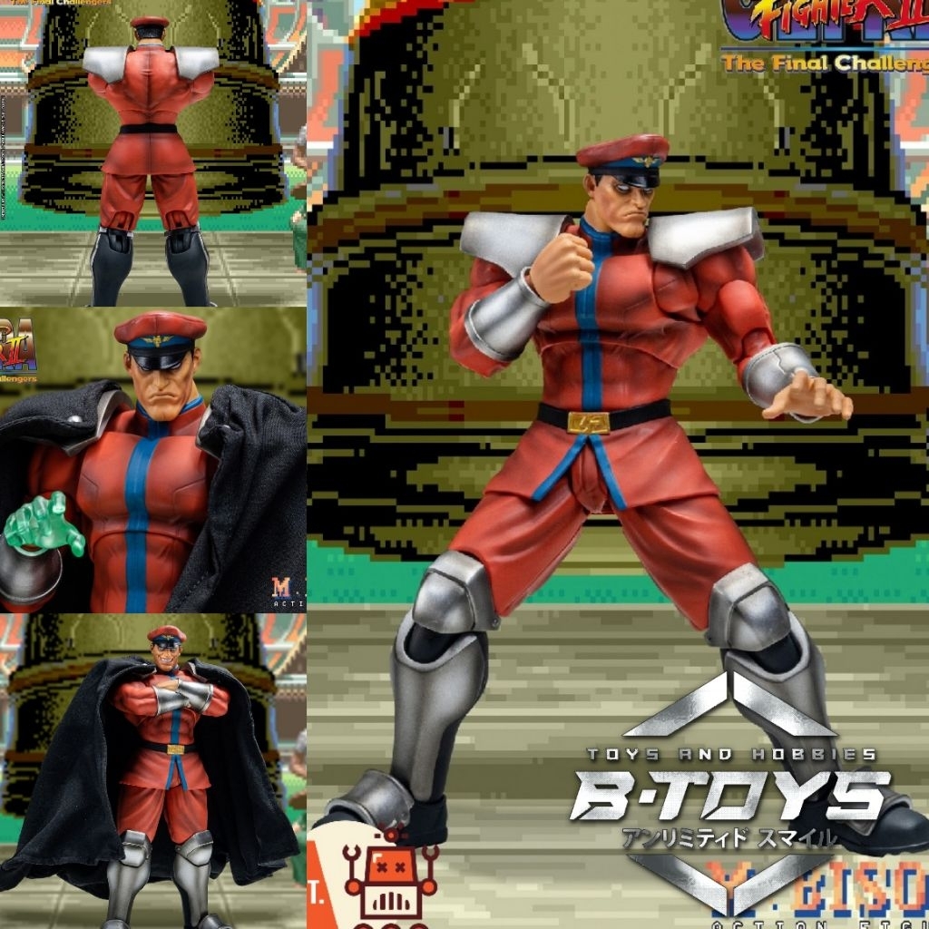 Storm Collectibles CPSF30 M.Bison iconic legend fighter action figure