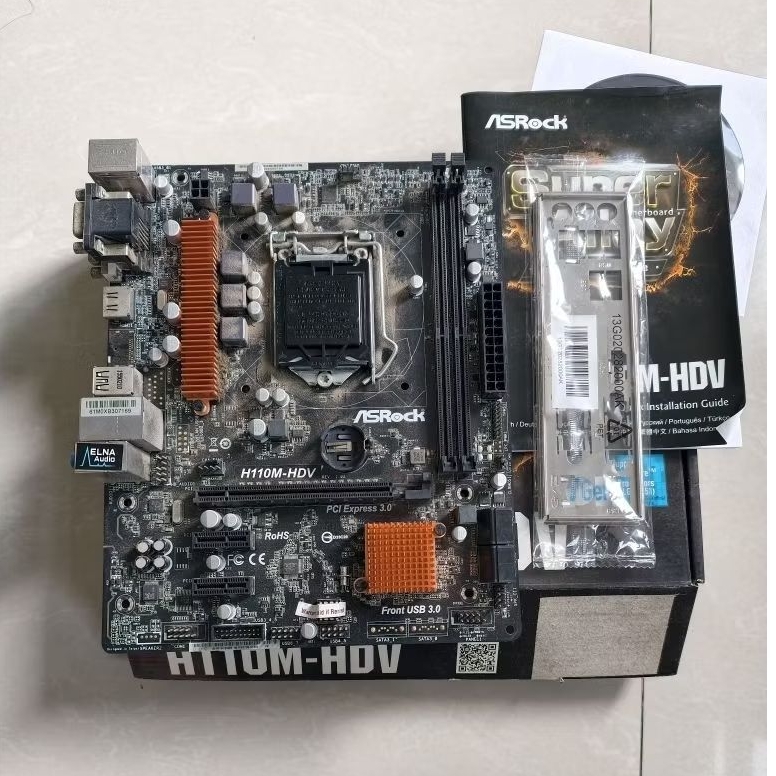 mainboard asrock h110m-hdv (RUSAK)