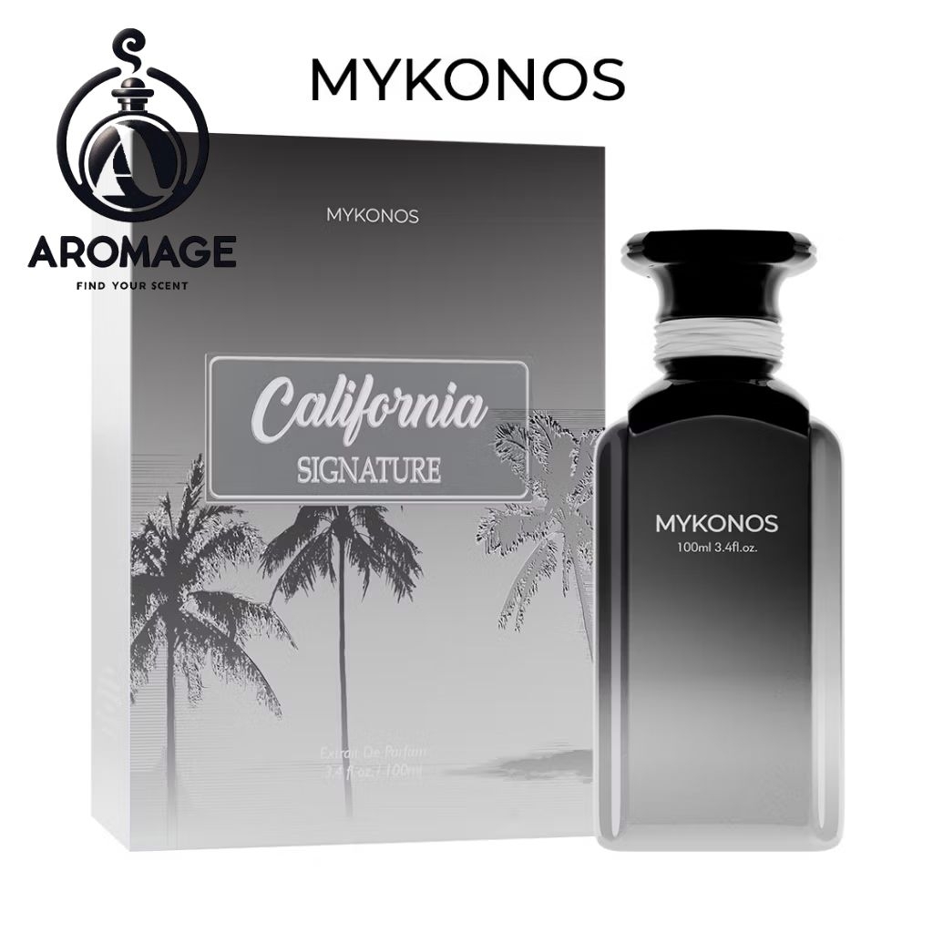 (Ready Stock) Mykonos California (Signature/Blue) Extrait de Parfum 100ml & 50ml (Segel) Batch 2025