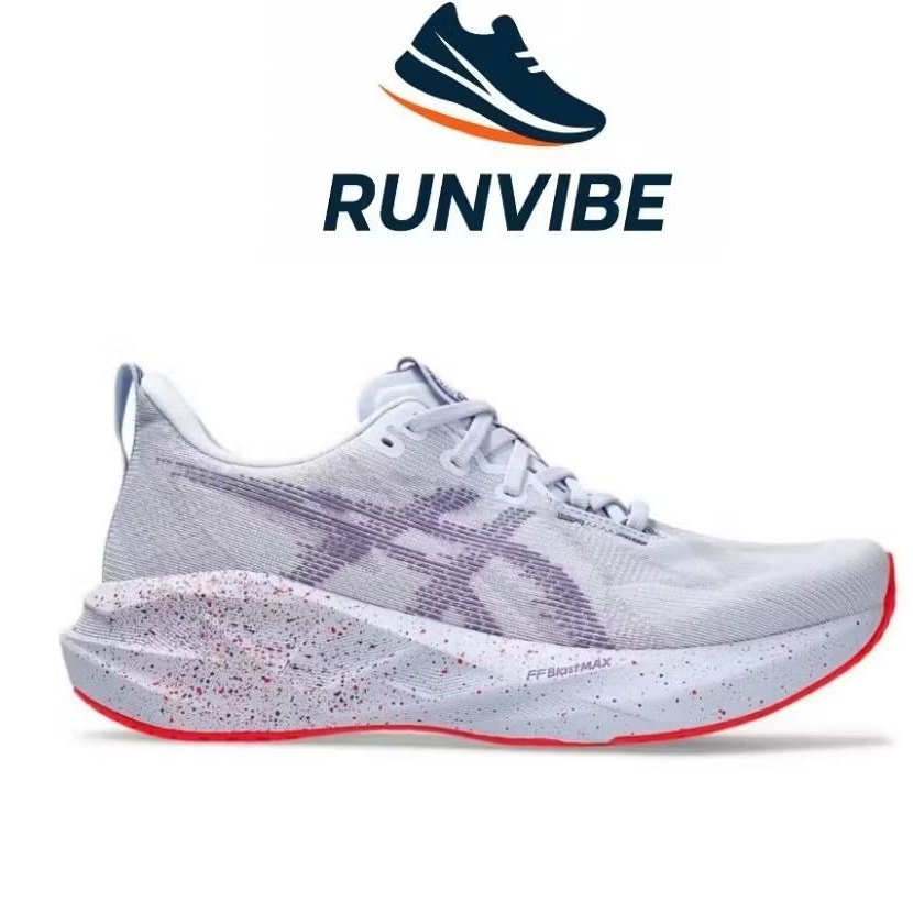 Sepatu Running Asics Women's Novablast 5 Tokyo Vapor/Edo Purple‎