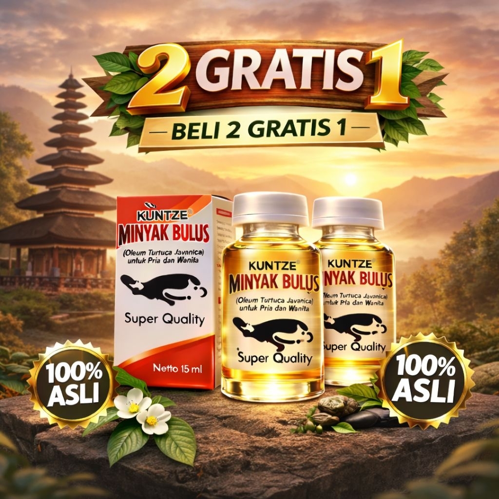 Minyak Bulus Super Quality Untuk Pria & Wanita Netto 15ml