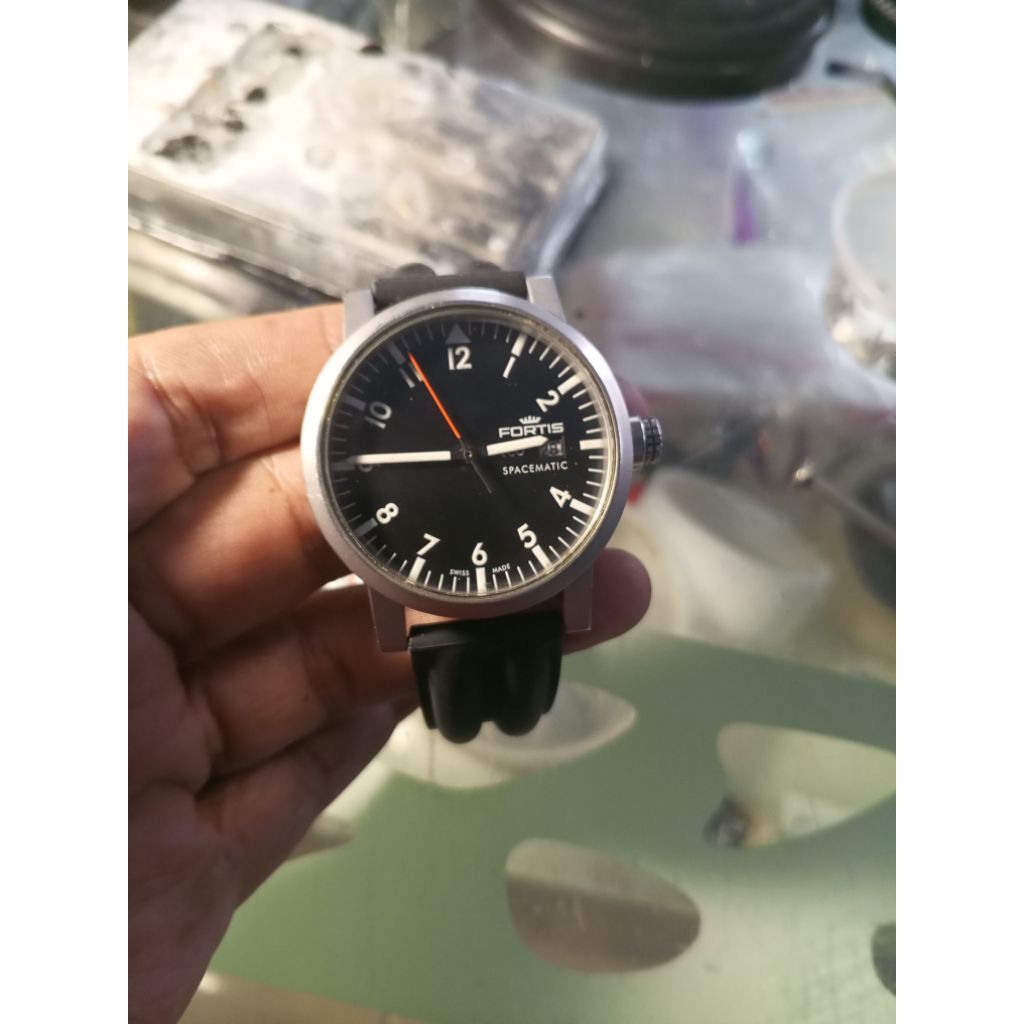 jam tangan Swiss Fortis Eco Spacematic