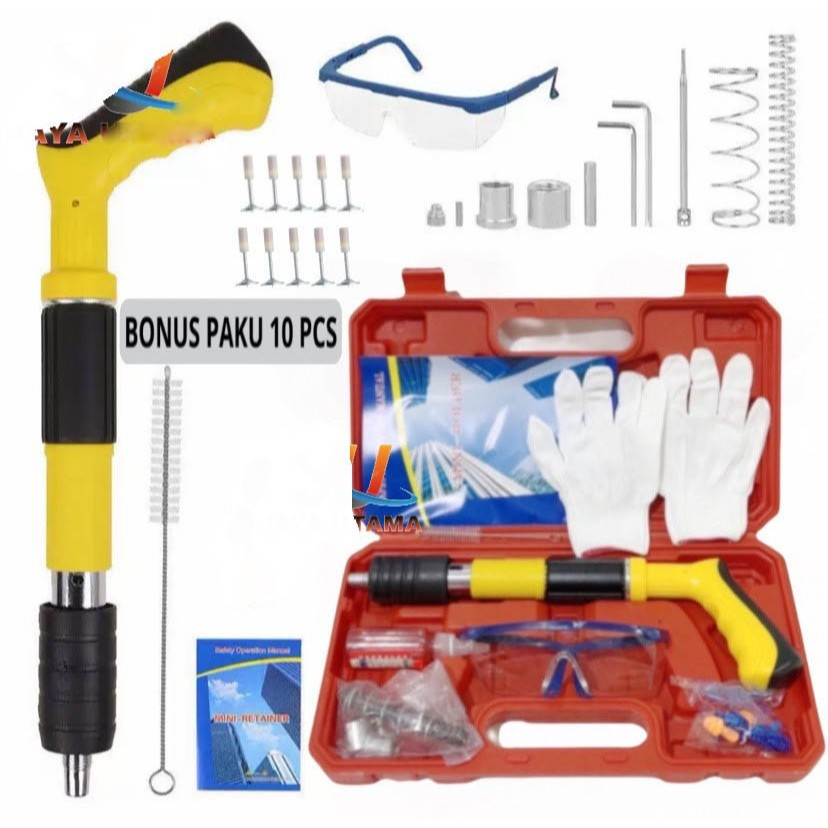 Alat Ramset Set Gun kecil SET BOX koper MAXSUPE