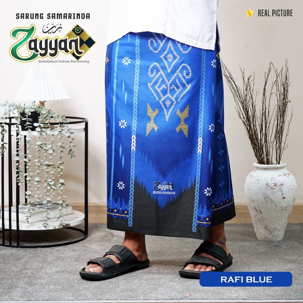 CUCI GUDANG Sarung Samarinda JUMBO ( 117 x 100 cm ) ( Rafi ) HALUS dan WANGI / Sarung Pria Muslim