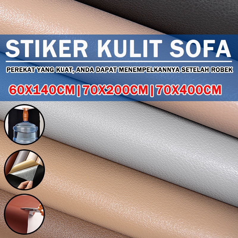 [Lem otomatis yang kuat] PU jok jok kulit sedang diperbaiki kulit sofa meteran premium stiker jok ku