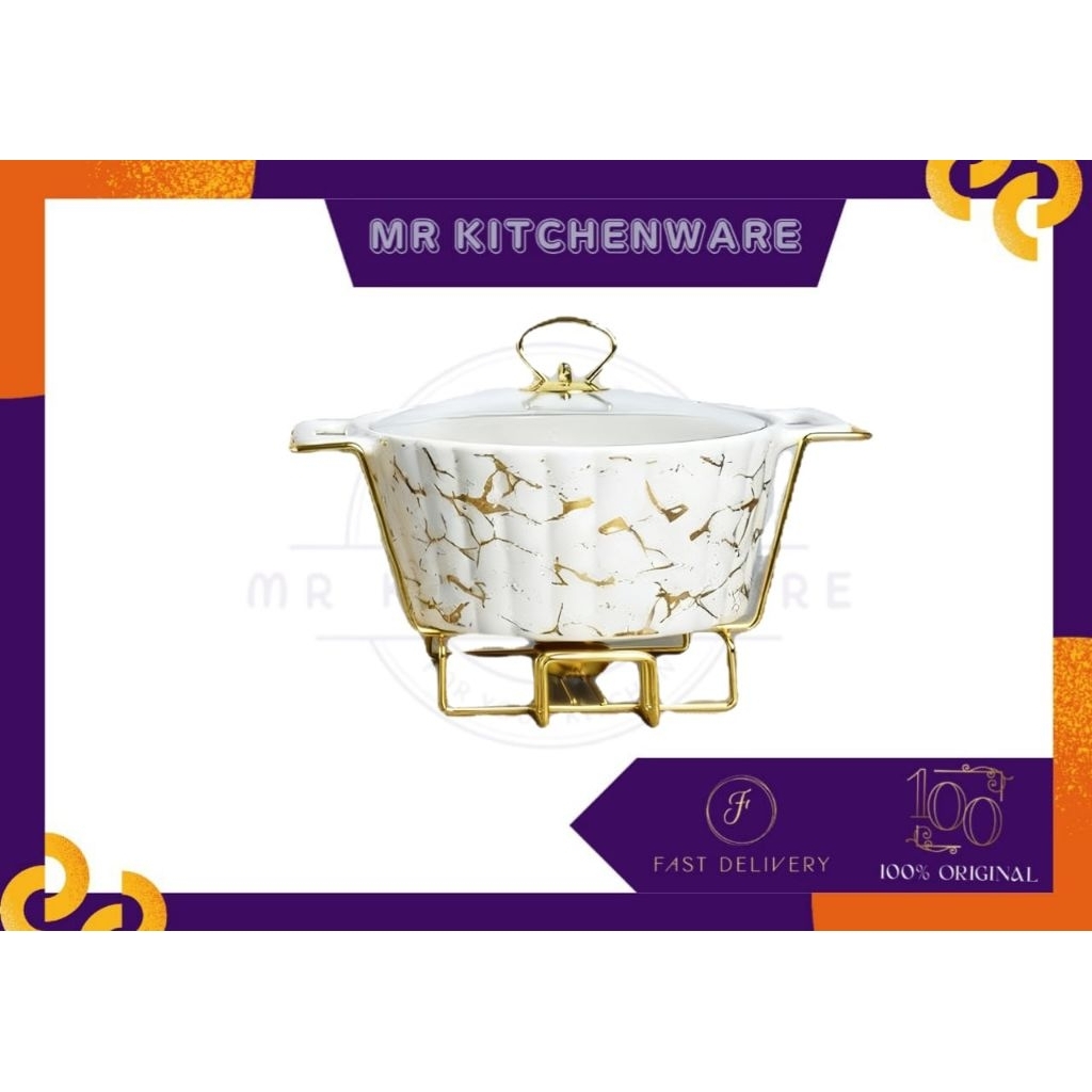 casserole marble white fiorenza mp 712c/n