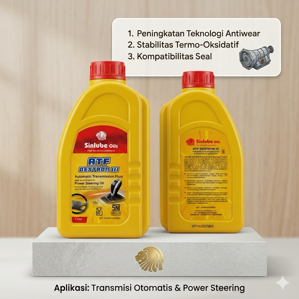 Oli Power Steering ATF - Sinlube Oil