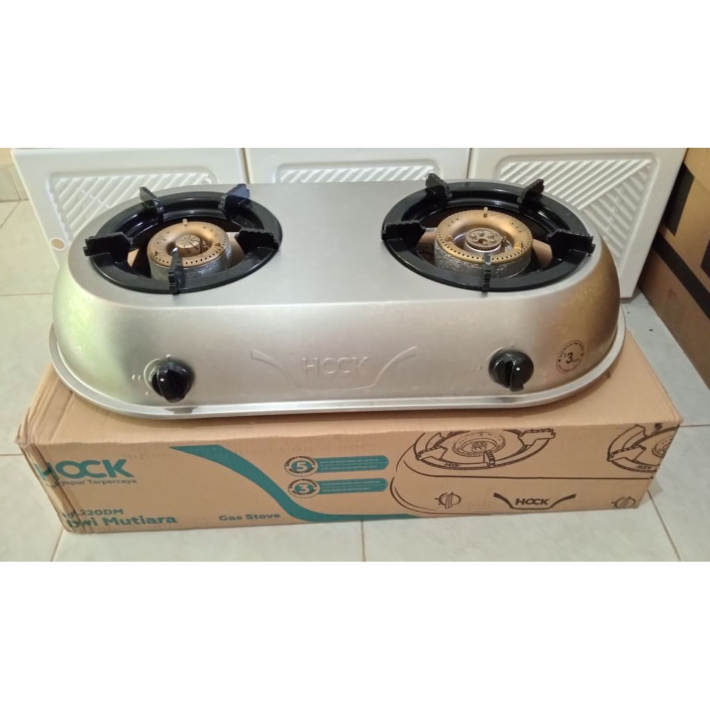 Kompor Hock 2 Tungku Dwi Mutiara HP-2200DM