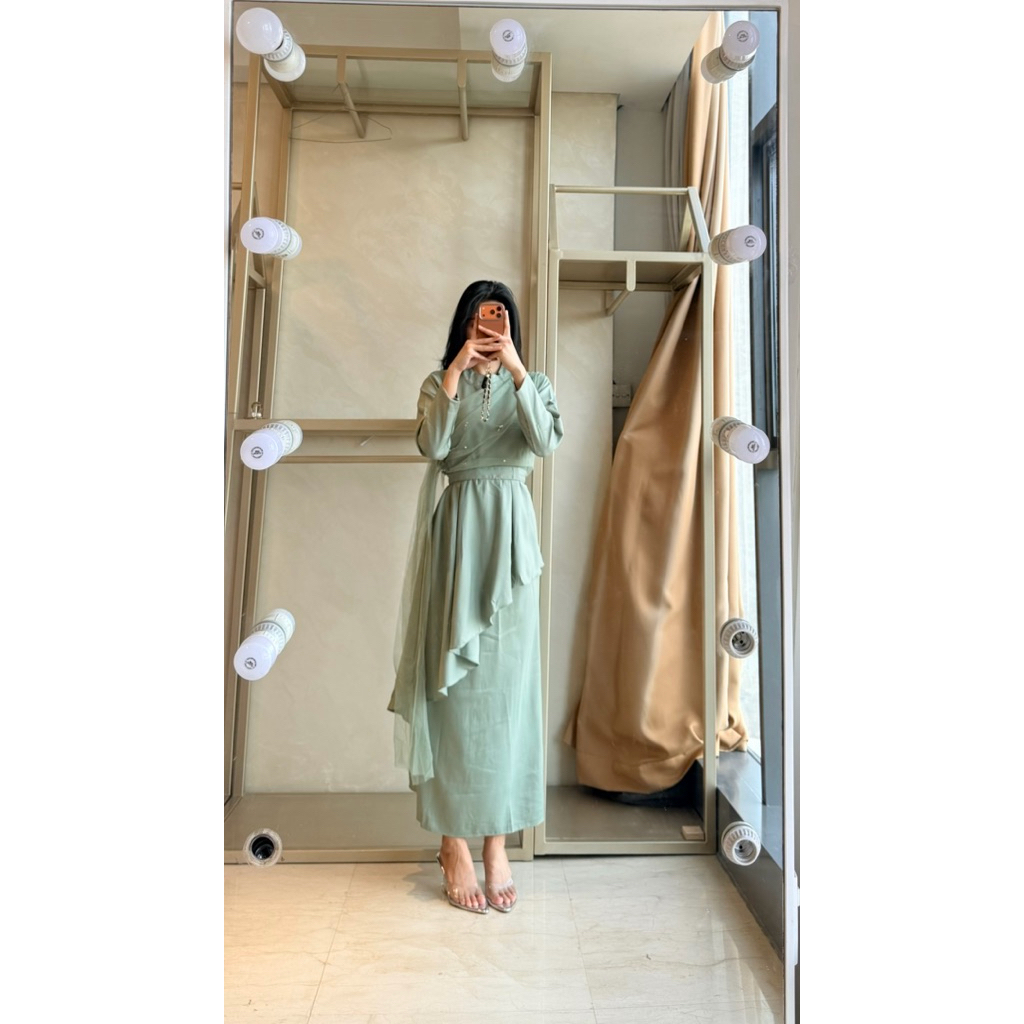 AISHA GAMIS KLV283 DRESS LEBARAN