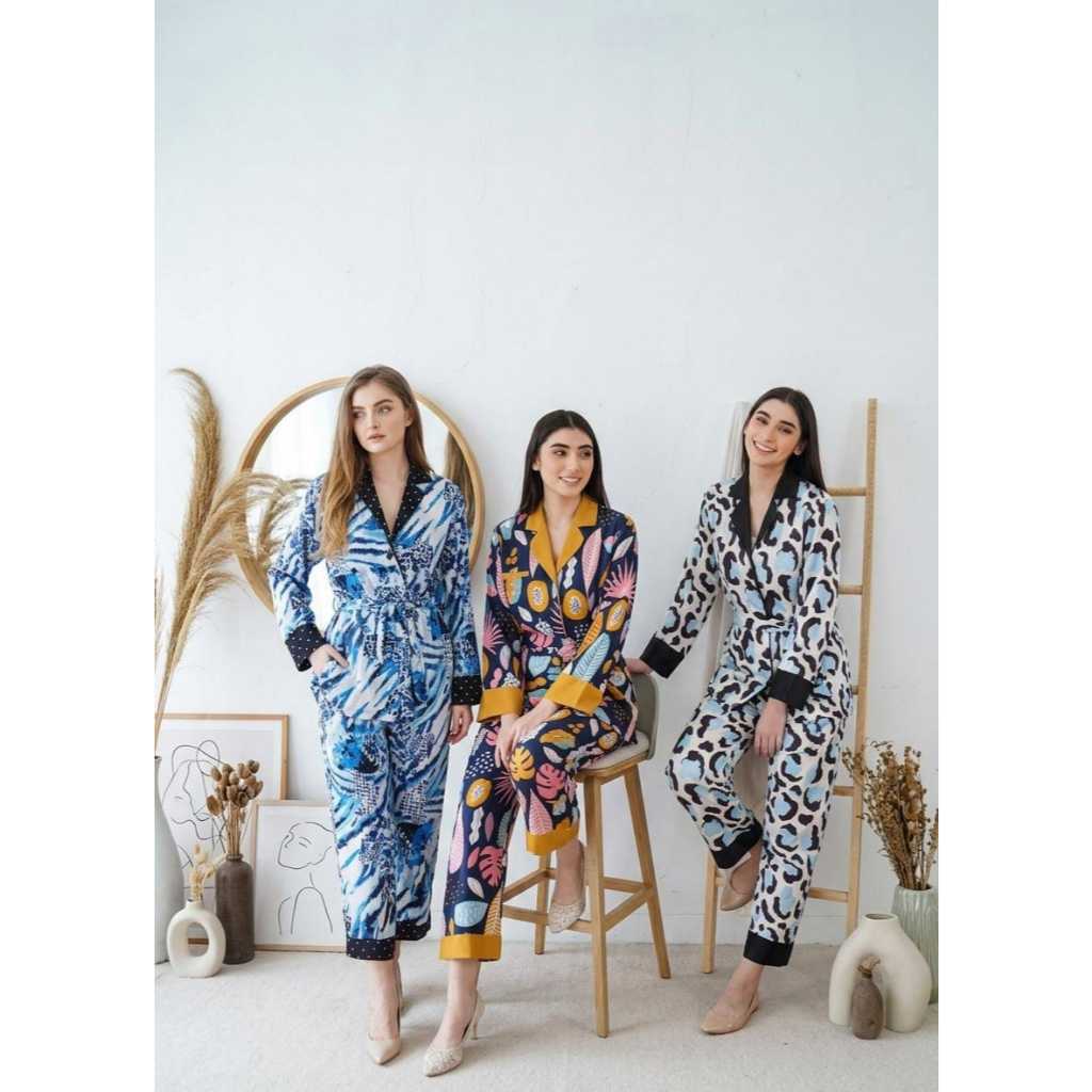 Secret Charm Loungewear Setelan  Alvera - Blazer Wanita Premium Hijab Friendly