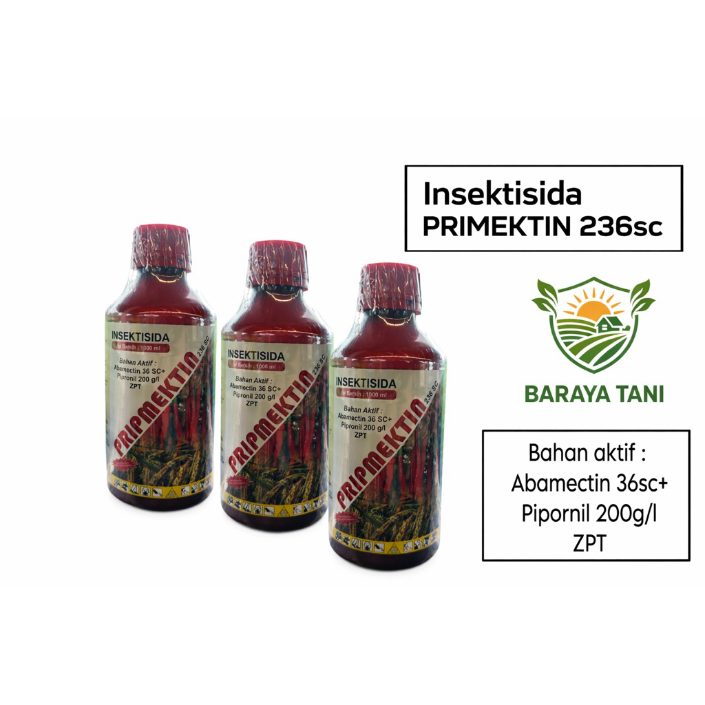 INSEKTISIDA PRIPMEKTIN 236sc 1L PROMO BELI 3 GRATIS 1