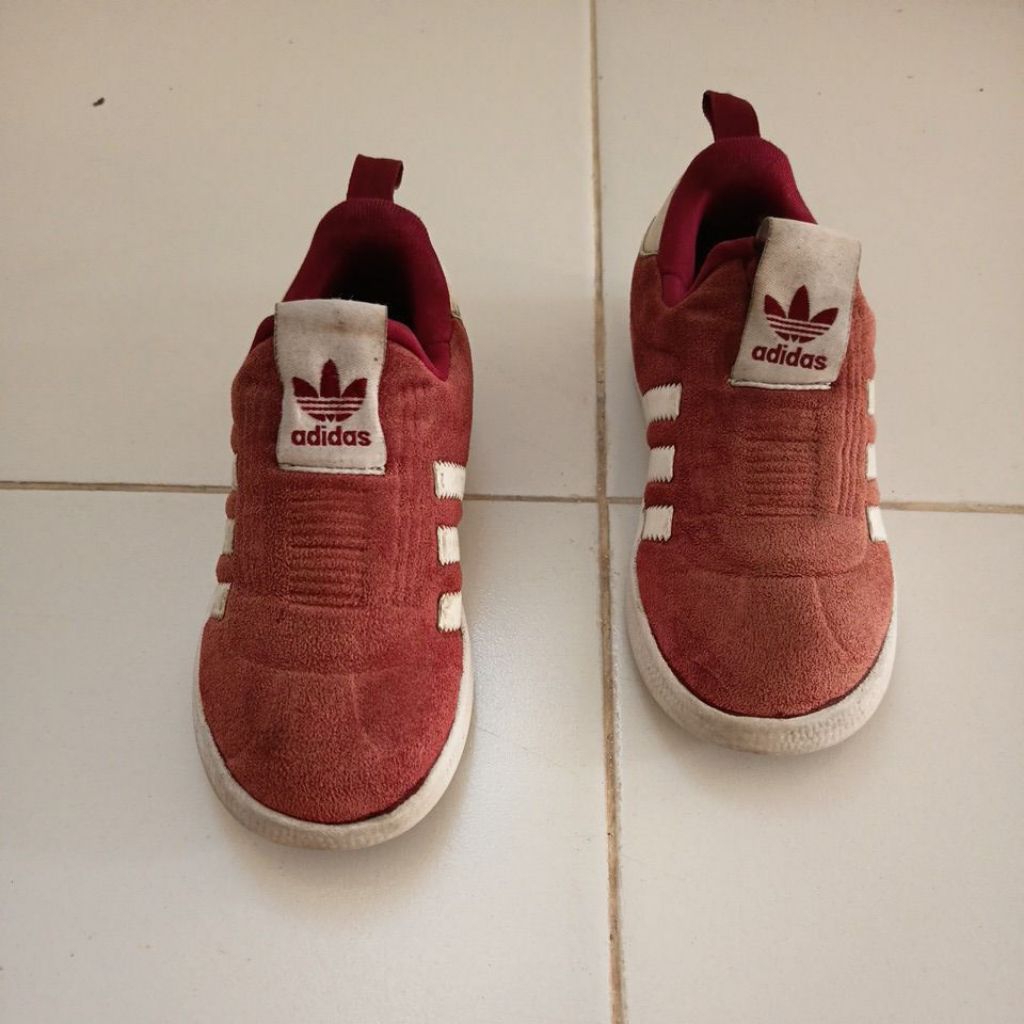original sepatu adidas anak perempuan uk 26 preloved