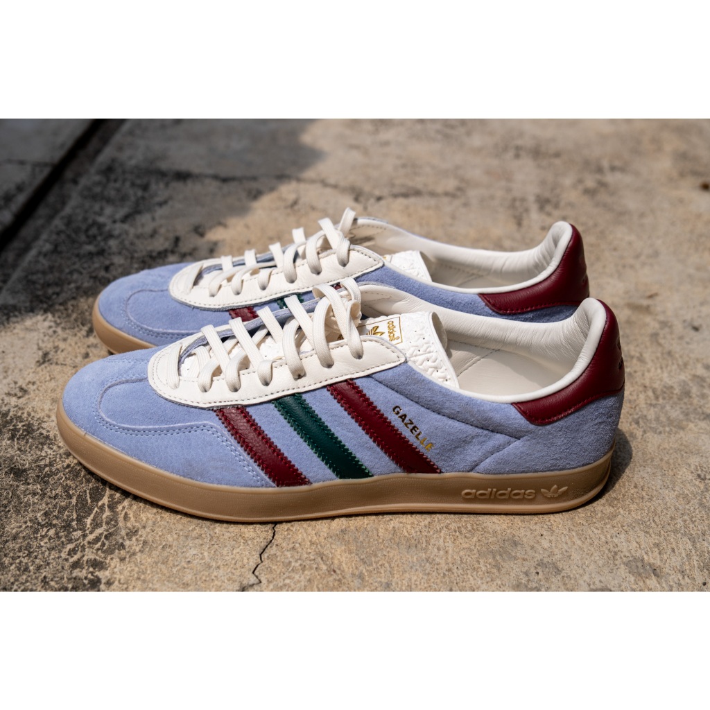 Adidas Sepatu Sneakers Pria Gazelle Indoor IG4994 Blue Dawn Original Size 44 (Preloved)