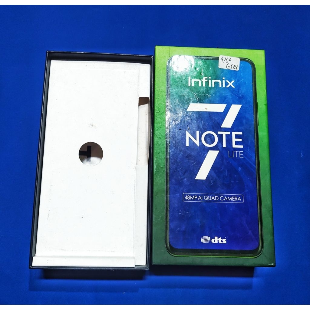 KARDUS DUS BOX INFINIX NOTE 7 MINUS LECET PEMAKAIAN