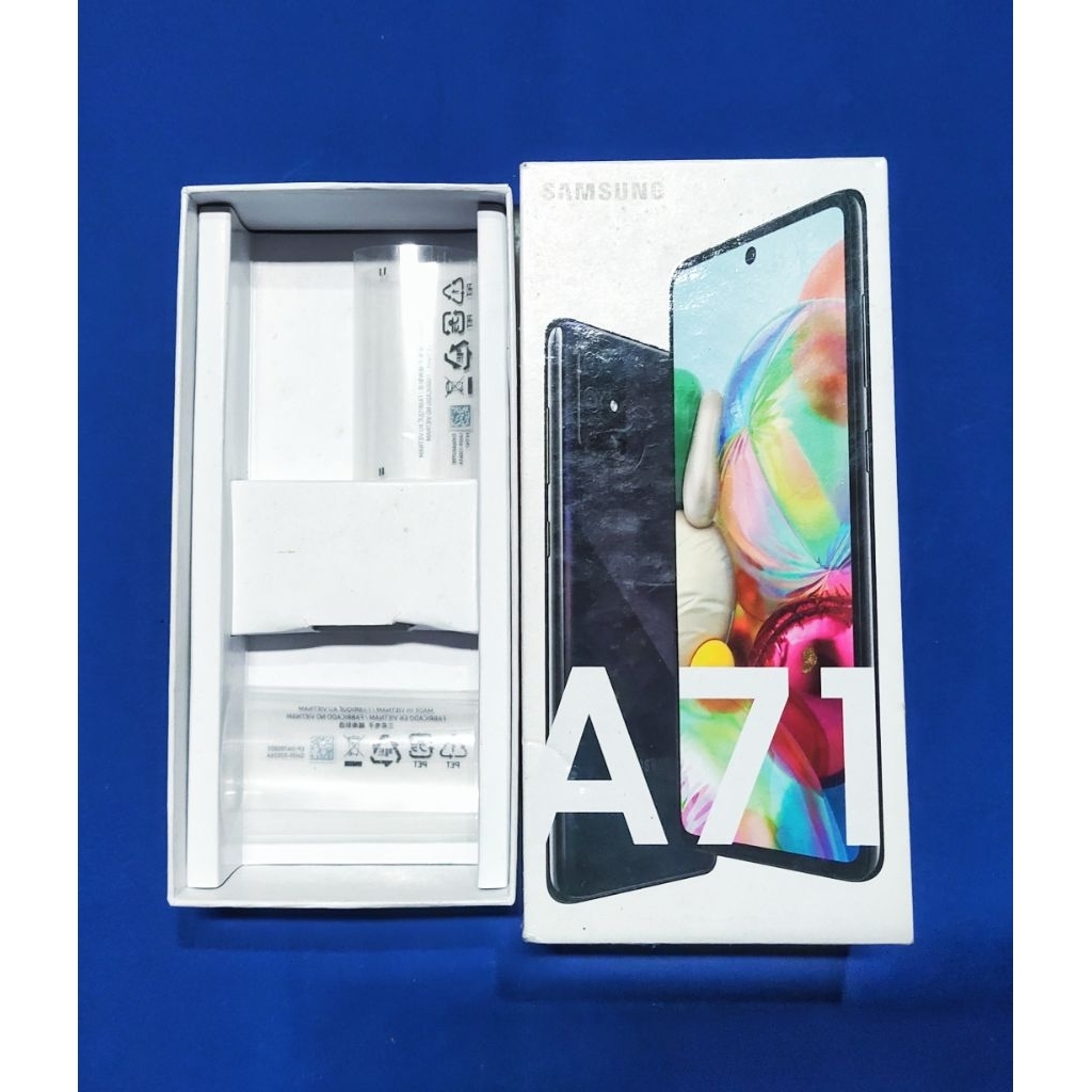 KARDUS DUS BOX SAMSUNG A71 MINUS LECET PEMAKAIAN