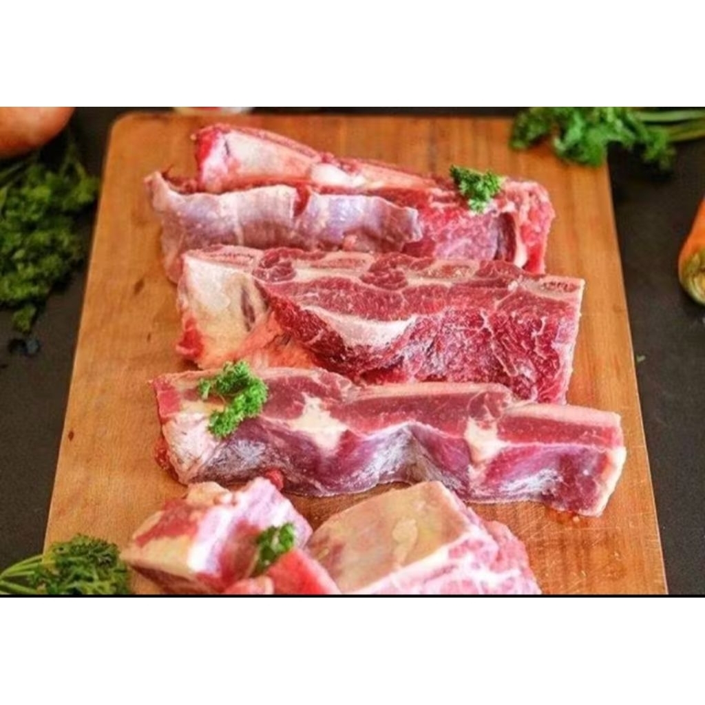 Iga Sapi Premium 1kg Daging Tebal Segar