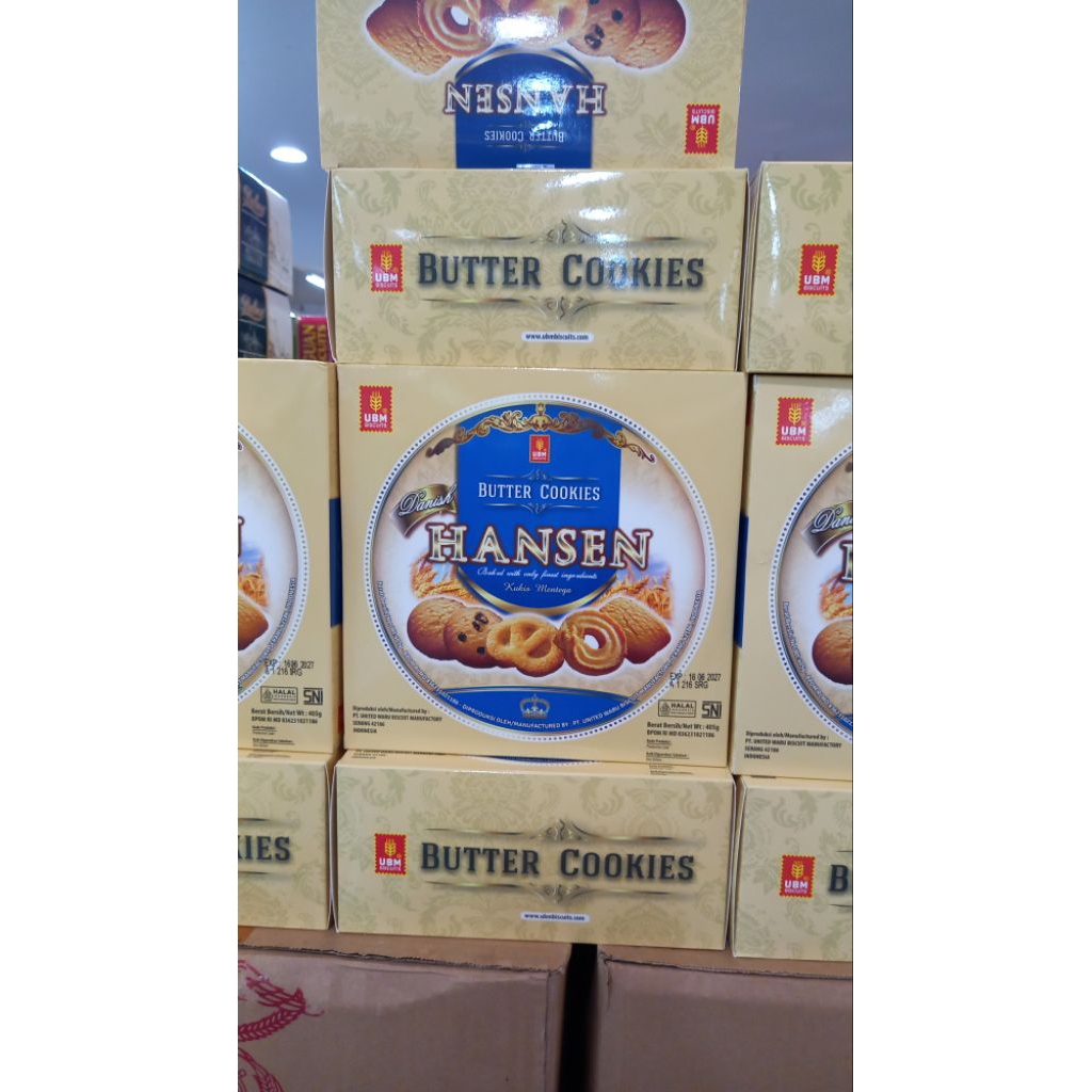 Hansen Butter Cookies