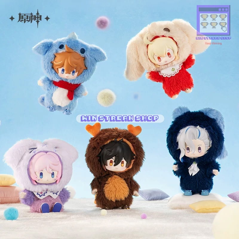 (BACA DESKRIPSI) Genshin Impact Official Merchandise - Labubu Genshin Impact / Winter Stay At Home S