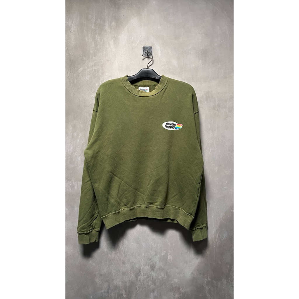 90s Vtg Benetton Formula 1 Sweatshirt Crewneck