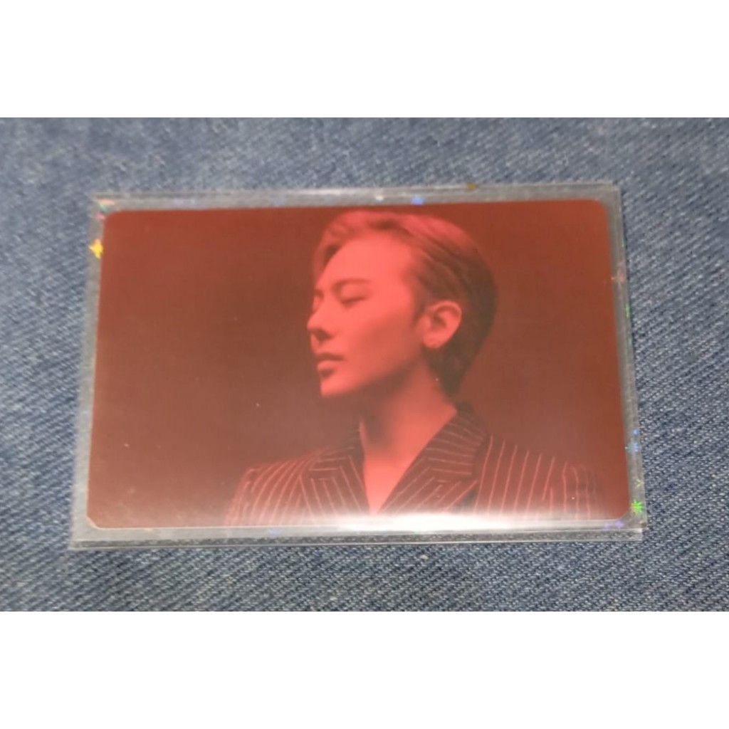 PC G-dragon Photocard Gdragon Bigbang G dragon Media Exhibition Big Bang Official