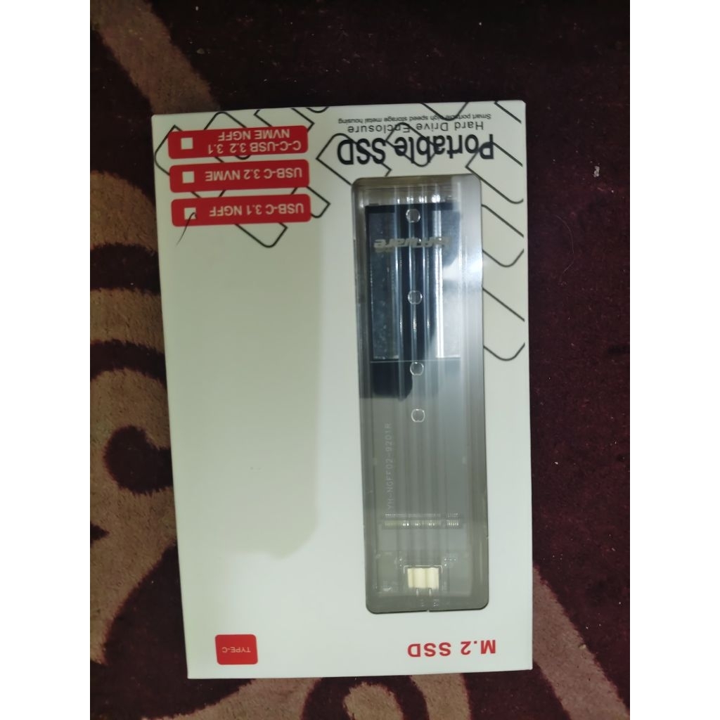 SSD Enclosure / Cover SSD Portabel NGFF