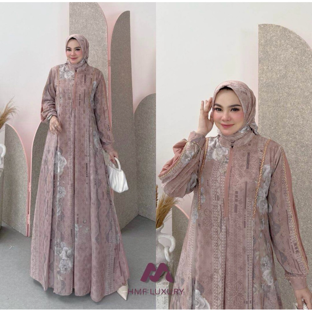 Safira vol 2 Dress gamis ORI by Hmf luxury