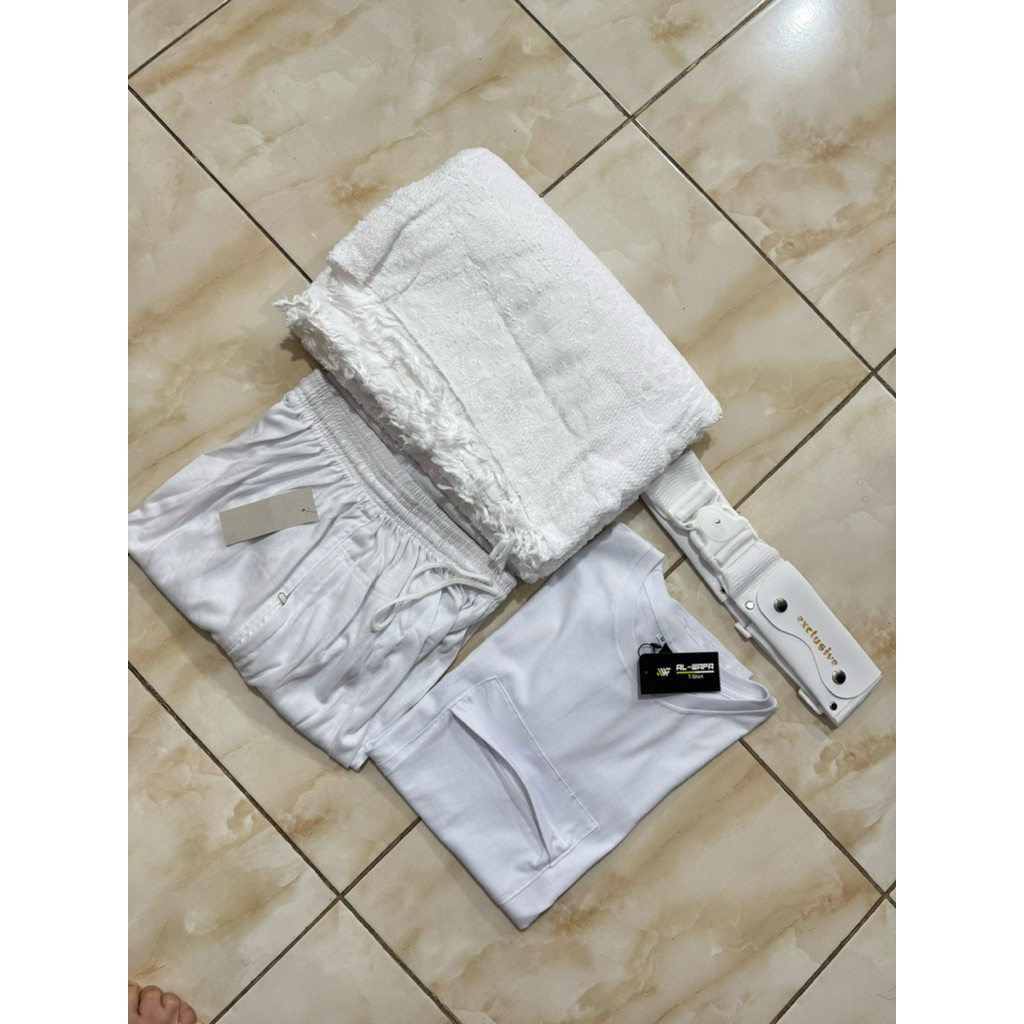 Kain ihram laki laki / perlengkapan umroh