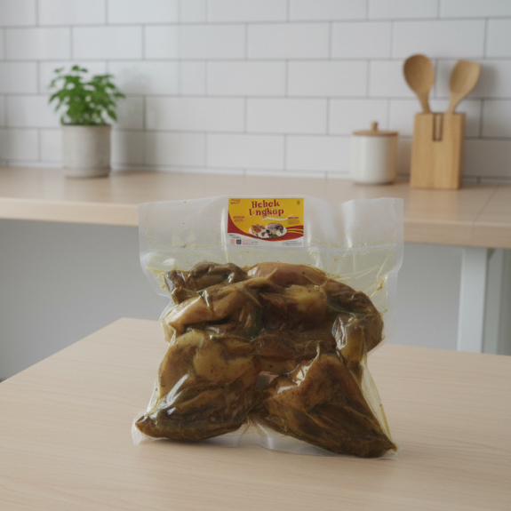 Bebek Ungkep Dapur Ummi Frozen food bebek beku ungkep bumbu kuning 1 ekor  Super Jumbo