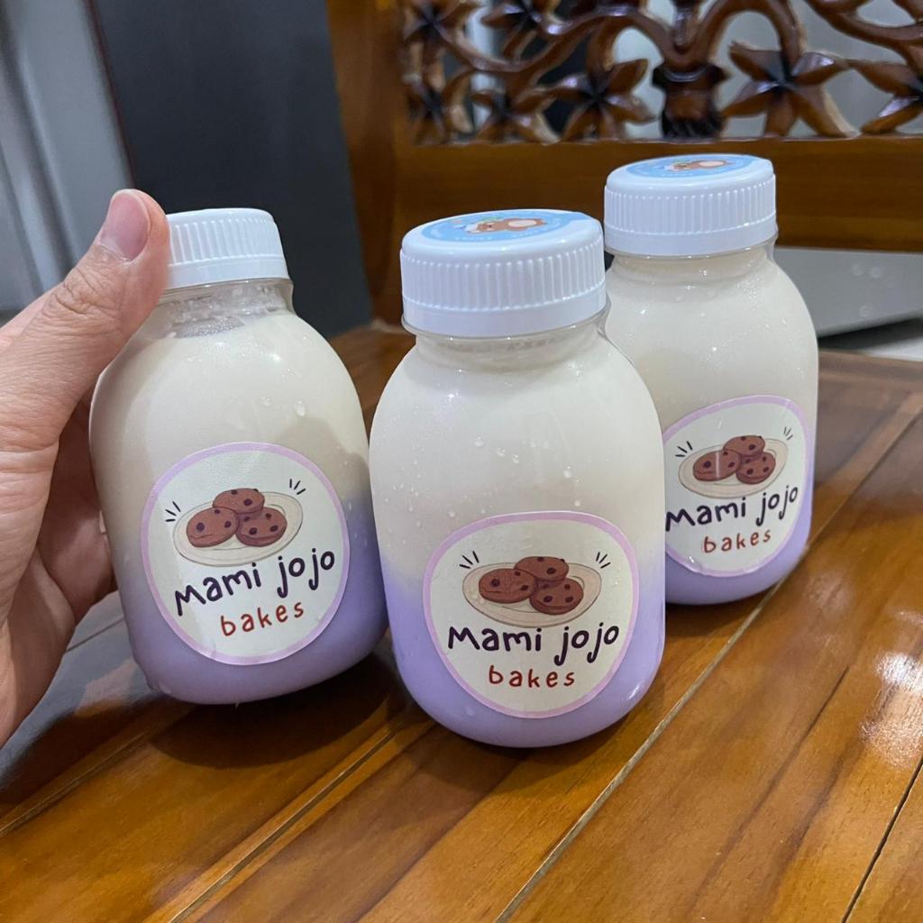 Puding Sedot Susu Premium Homemade botol 250ml | Pudot Sehat Anak | Dessert Botol Takjil Ramadhan Sn