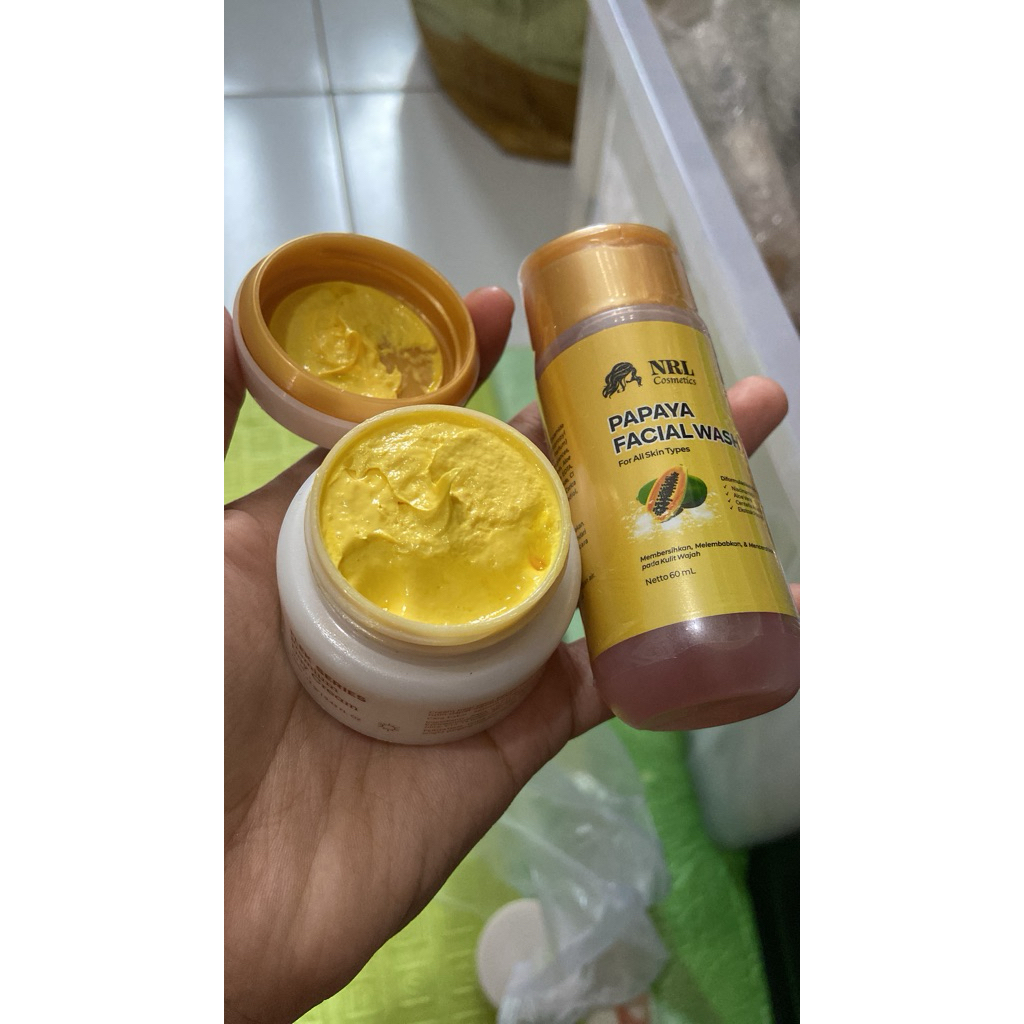 ECER CREAM NRL FLEK, ACNE DAN GLOWING
