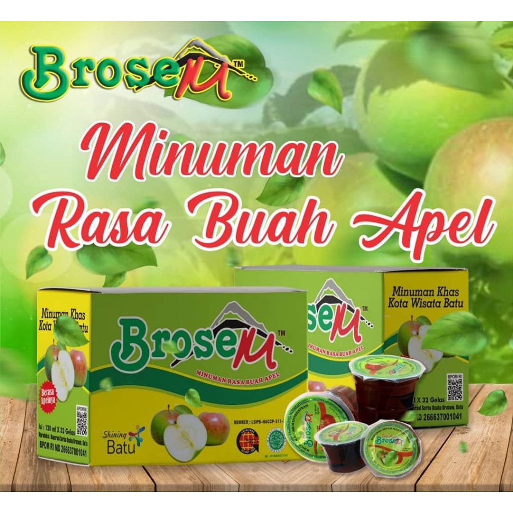 Minuman sari apel
