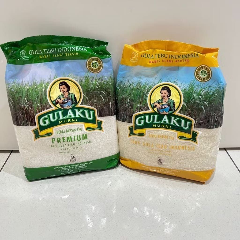 GULAKU GULA PASIR 1 KG/ GULA PASIR GULAKU 1 KG