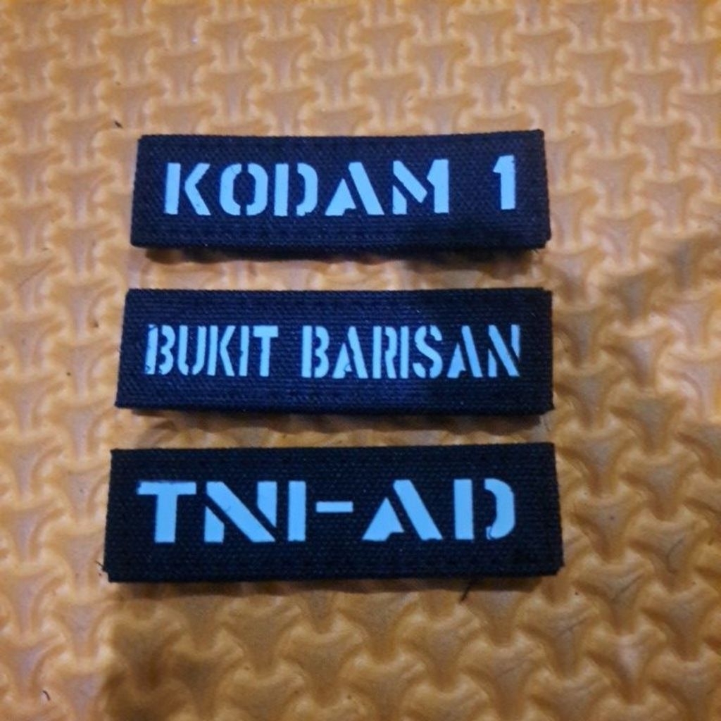 Patch laser KODAM 1 BUKIT BARISAN TNI AD