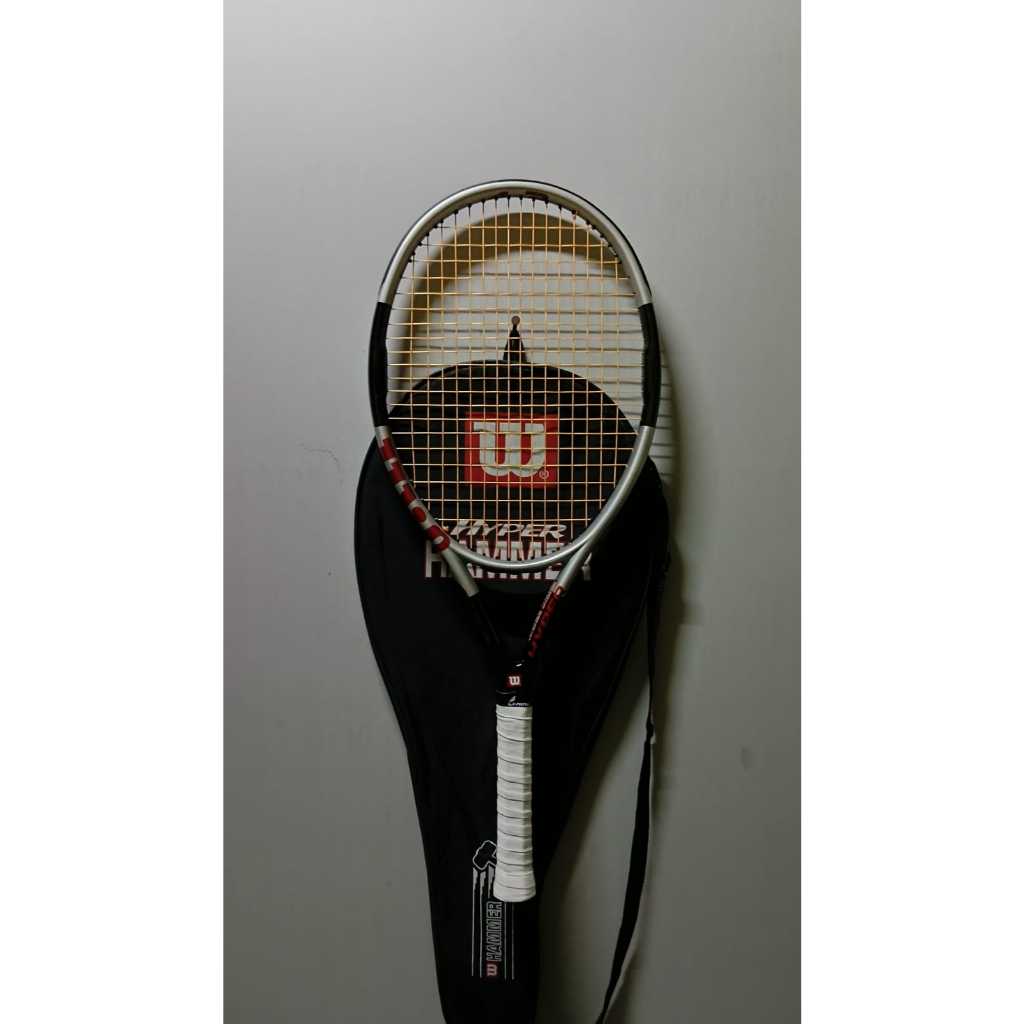 Raket Tenis Preloved Wilson Hyper Hammer 4.3 Original Kondisi Mulus