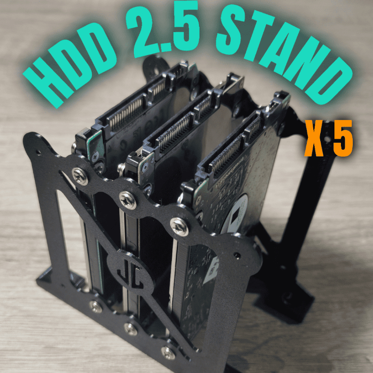 HDD 2.5” Stand x5 Rak Hard Drive 5 Slot 2.5 inch
