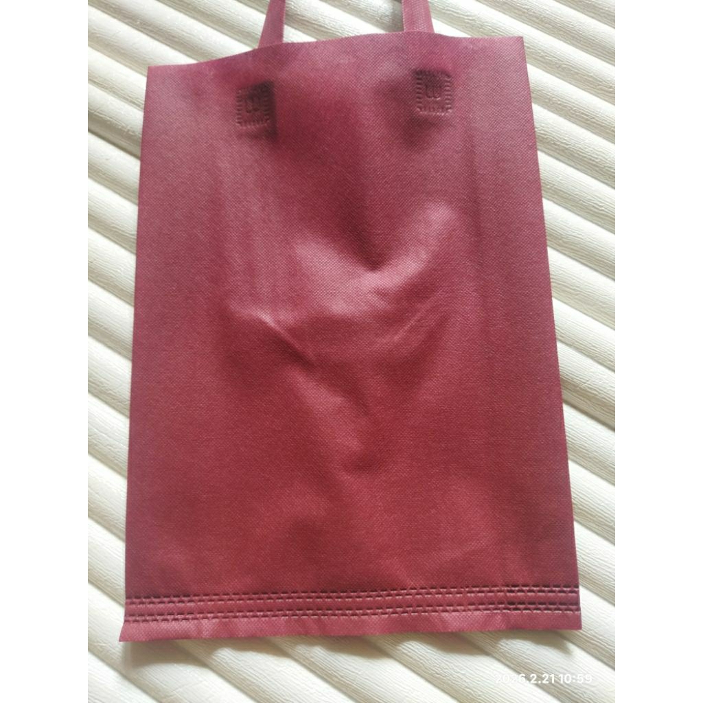 Goodie bag tas lebaran kecil murah tebal polos 25x30x10