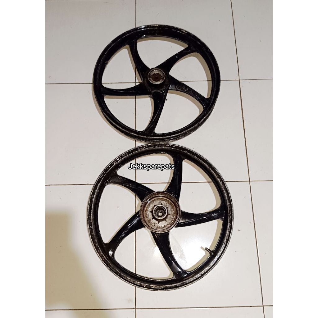 Velg Depan Belakang Smash/Shogun Seken