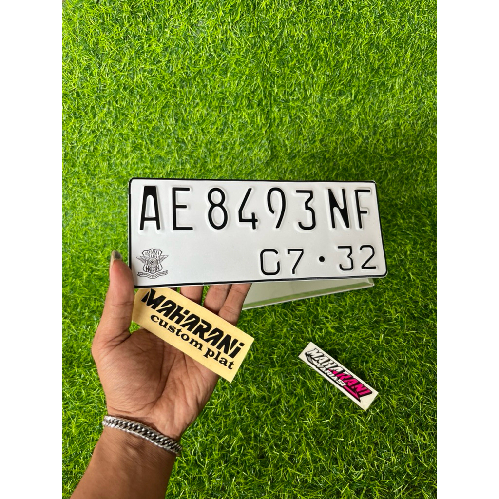 plat nomor custom cleanlook plat motor gaul plat nomor motor keren