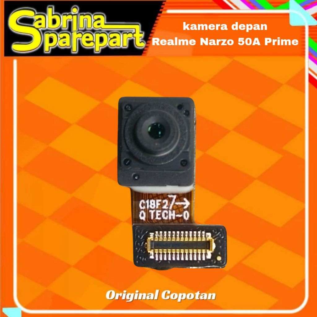 Kamera Depan Realme narzo 50A Prime Original second Copotan