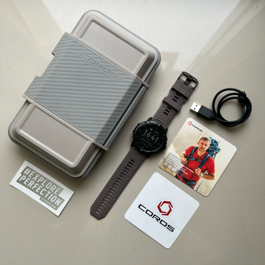 Coros Vertix 2 sapphire titanium