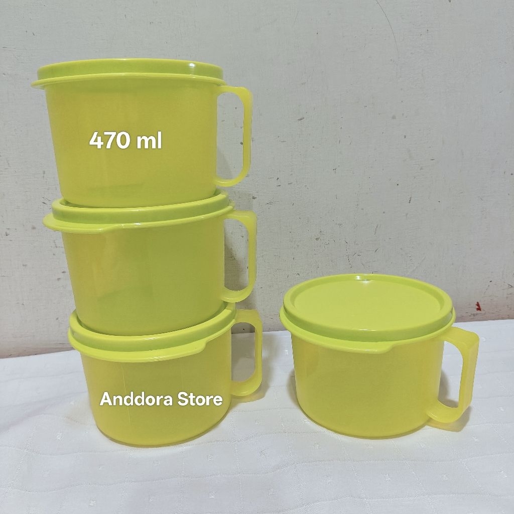 PROMO Moorlife Lancetta isi 4 pcs @ 470 ml / tempat bubur / mie gelas / hamper