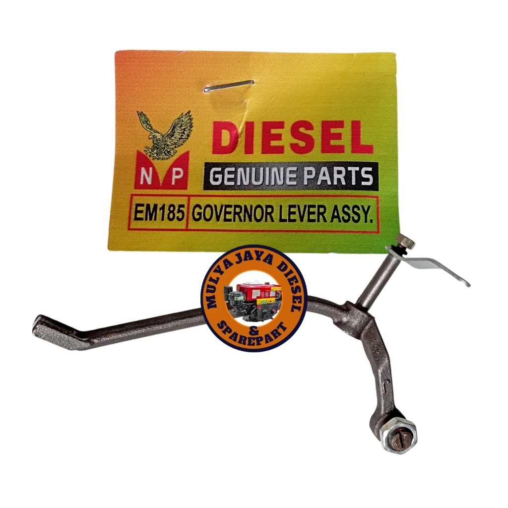 Governor Lever Assy stang gas R100 EM185 10hp merk NP.