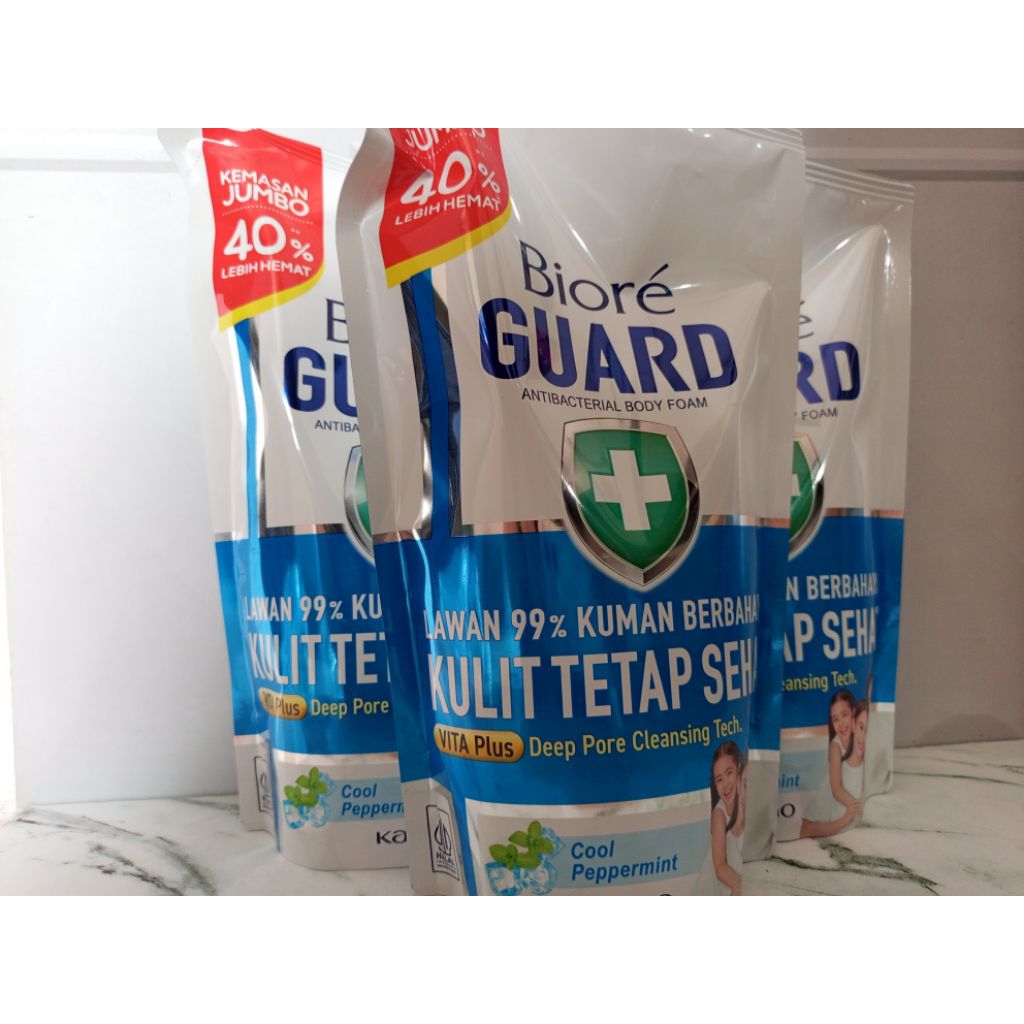 biore Guard biru cool peppermint 800ml