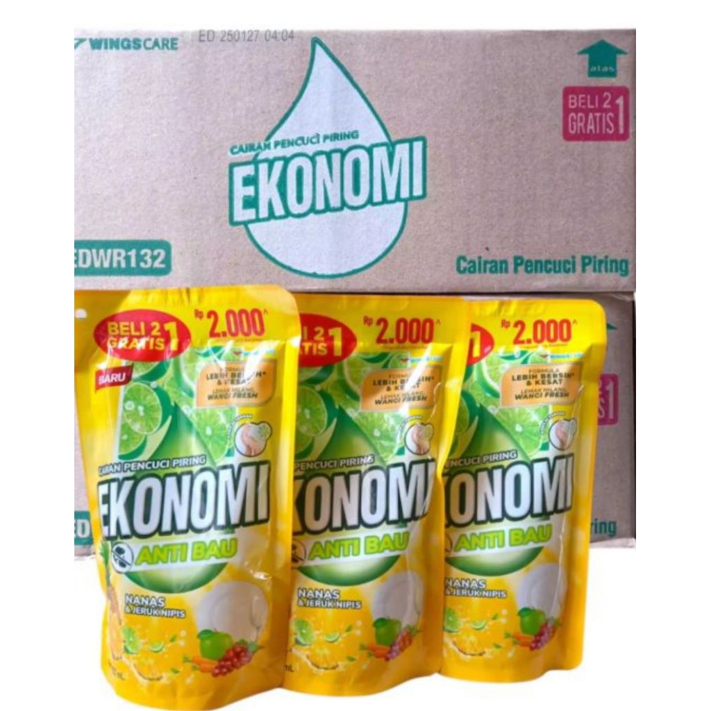 SABUN EKONOMI CAIR PENCUCI PIRING 1 DUS