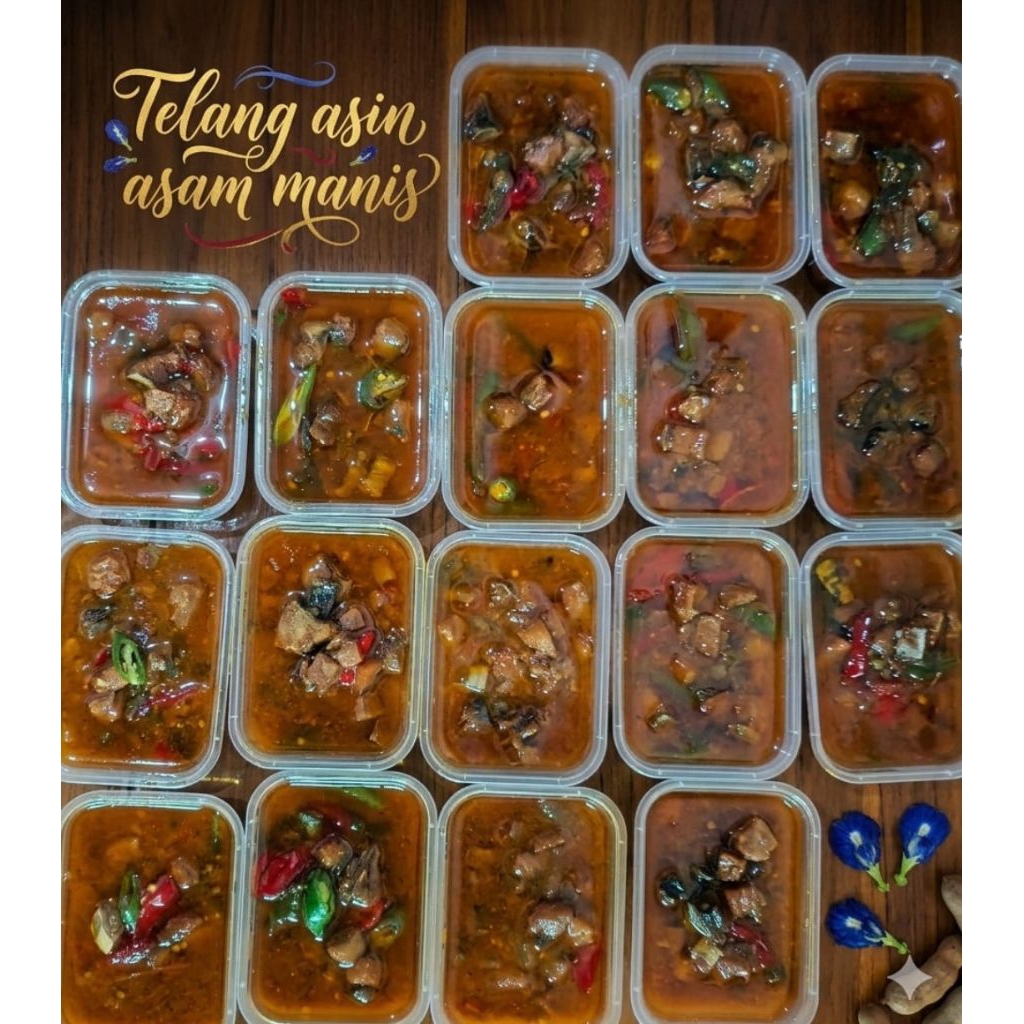 Ikan Telang asam manis frozen