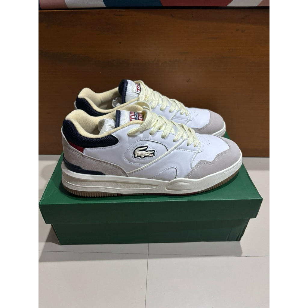 Sepatu Lacoste Lineshot Second Like New Original Product 100%