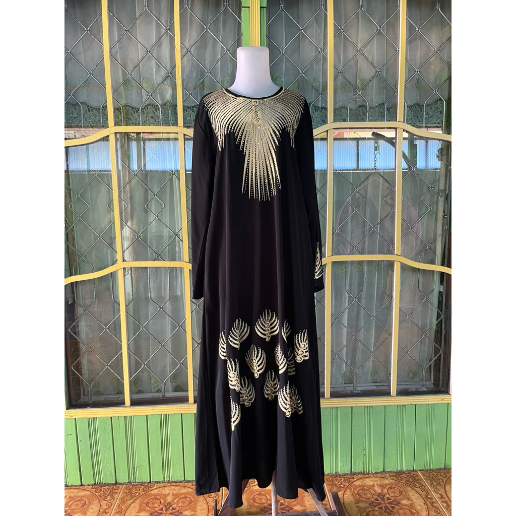 Preloved gamis turki hitam