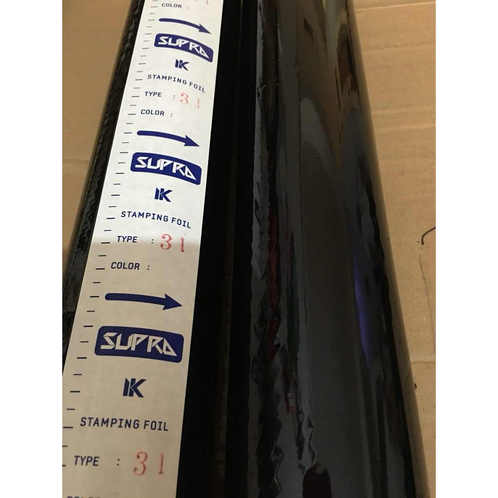 HOT STAMPING FOIL / HOT PRINT HITAM